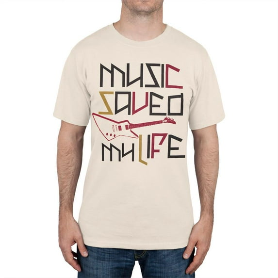 Music Saved My Life T-Shirt - Large