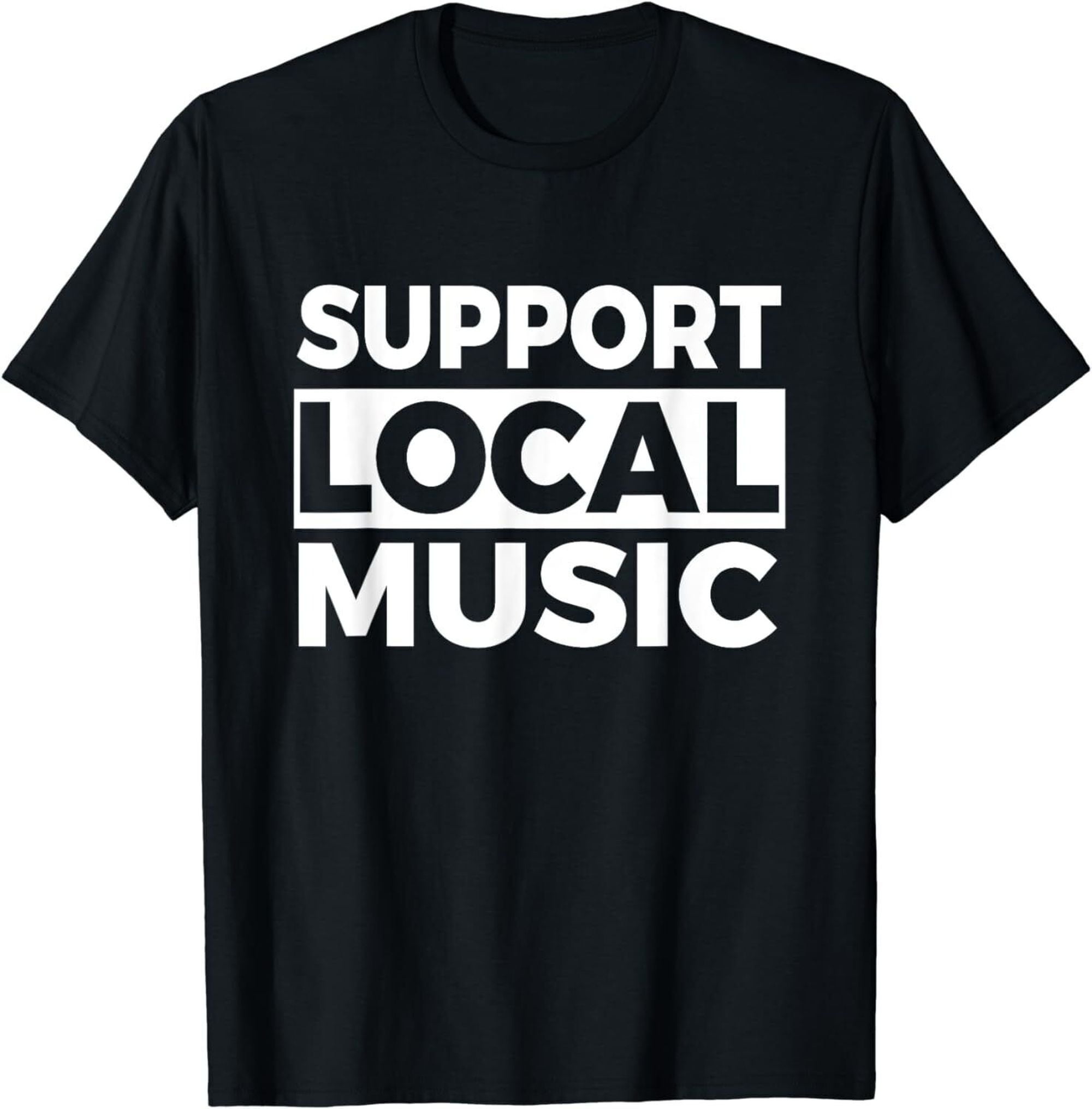 Music Scene Supporter Tee Show Your Love for Local Bands and Crews