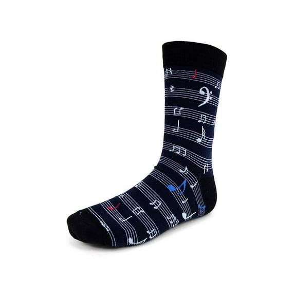 Music Sheet Note Novelty Socks
