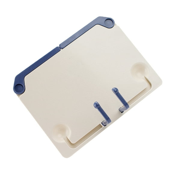 UKCOCO White Folding Music Stand with Adjustable Clamp and ABS Plastic for Home Use