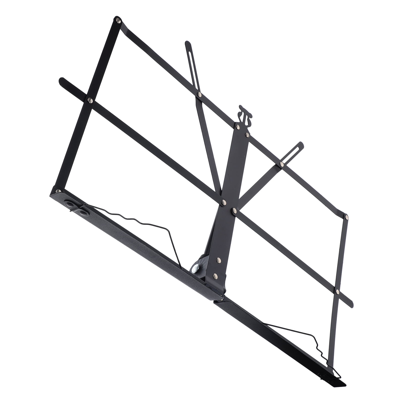 Music Stand Score Holder Sheet Book Clamp Keyboards Piano Accessories Desktop Bookend Simple Iron Child Student