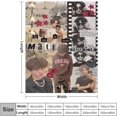 thumbnail image 1 of Music Star Blanket Actor Blanket Super Soft and Warm Lightweight Flannel Blankets Fleece Microfiber Throws Blankets for All Seasons 50""x60"", Style, 1 of 1