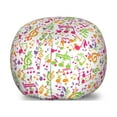 thumbnail image 1 of Music Storage Toy Bag Chair, Inspirational Sound Vibes Theme Sonic Rhythm Melody Cheerful Musical Notes Print, Stuffed Animal Organizer Washable Bag, Large Size, Multicolor, by Ambesonne, 1 of 3