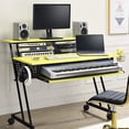 thumbnail image 1 of Music Studio Producer Recording Piano Desk Unique & Smart Design Workstation Table, 1 of 5