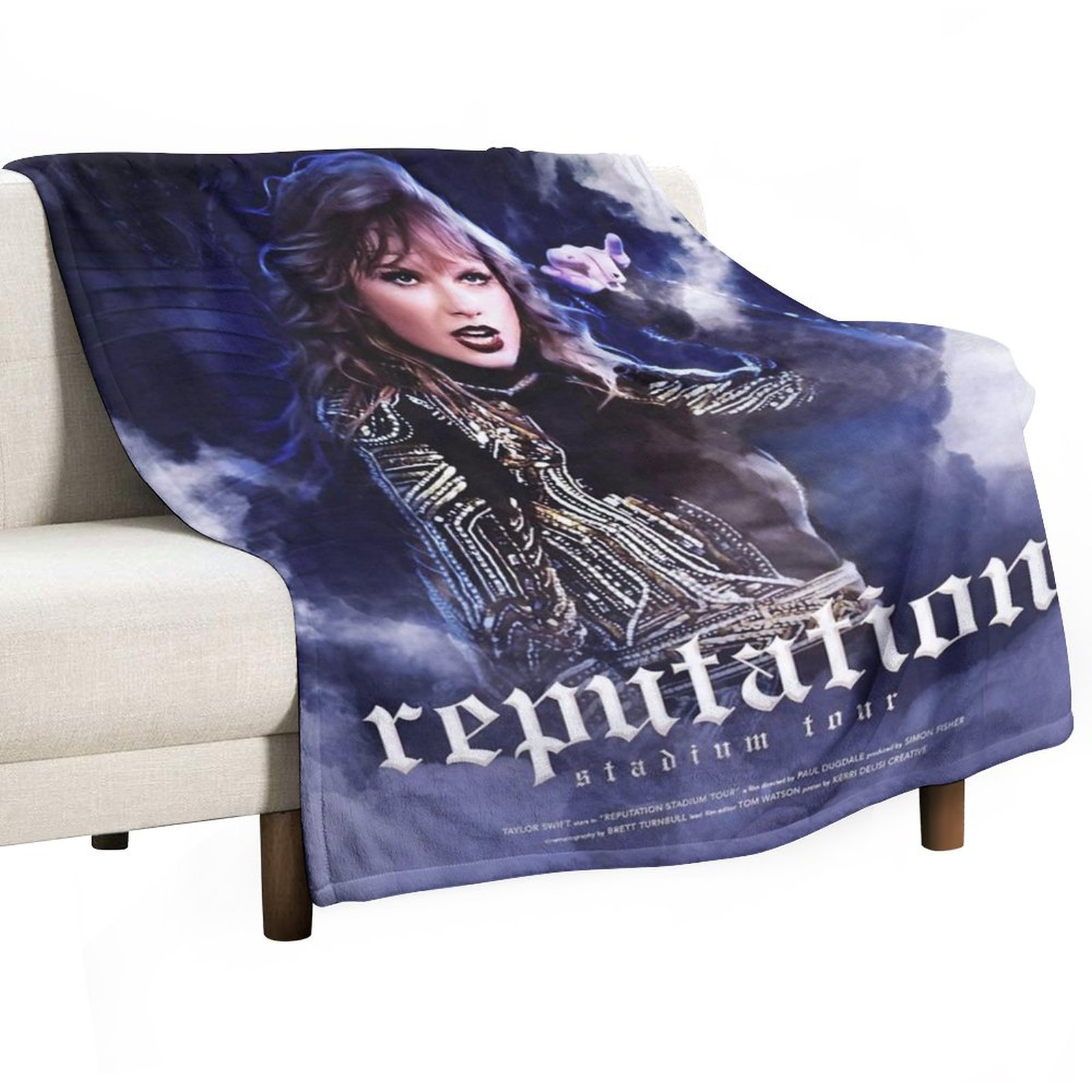 Music Taylor Swift Reputation Fuzzy UltraSoft Micro Fleece Blanket All