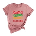 thumbnail image 1 of Music Teacher Christmas Shirt, Santa's Favorite Music Teacher, Funny Christmas Tee, Holiday Shirt, Christmas Teacher Tee, 1 of 1