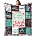 thumbnail image 1 of Music Teacher Gifts Blanket 60"x 50", Music Teacher Appreciation Gifts for Women, Best Gifts for Music Teachers, End of School Year Gifts for Piano Teachers, Thank You Music Teacher Gifts Female, 1 of 5