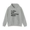 thumbnail image 1 of Music Teacher Graduation 1970s 70s Hoodie, Gifts, Hooded Sweatshirt, 1 of 4