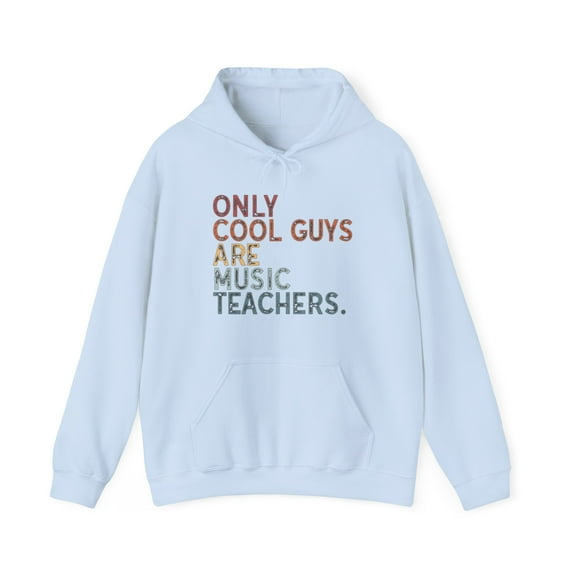 Music Teacher Hoodie Gifts Hooded Sweatshirt Pullover Shirt