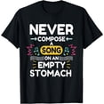 thumbnail image 1 of Music Teacher Song Writing Music Writer Humor T-Shirt, 1 of 4