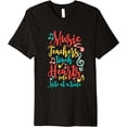 thumbnail image 1 of Music Teacher T Shirt Touch Hearts One Note at a Time, 1 of 3
