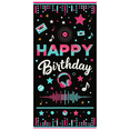 thumbnail image 1 of Music Themed Colorful Happy Birthday Banner Background Party Supplies Backdrop Decors for Birthday Parties Photography Props Celebrations, 1 of 7