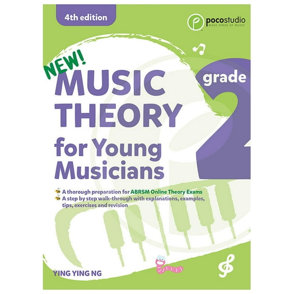 Poco Studio Music Theory for Young Musicians: Study Notes with Exercises for Abrsm Theory Exams, Book 2, (Paperback)