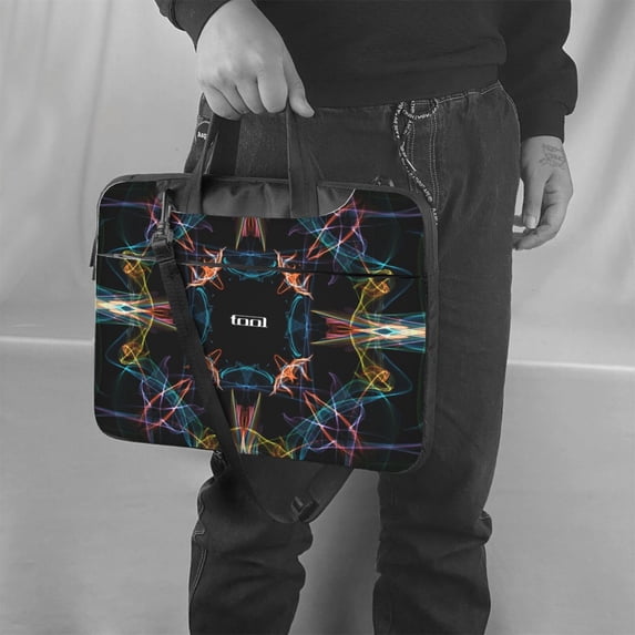 Music Tool Band Laptop Bag Shoulder Portable Laptop Case Sleeve Chromebook Notebook Messenger Briefcase Adjustable Handbag For Women & Men