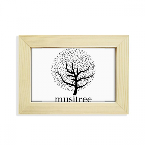Music Trees Flourish Art Deco Fashion Desktop Decorate Photo Frame Picture Art Painting 5x7 inch