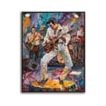 thumbnail image 1 of Music Wall Art Elvis On Stage Muisic Room Decor Poster Music Canvas Art For Livingroom Bedroom Office, 1 of 7