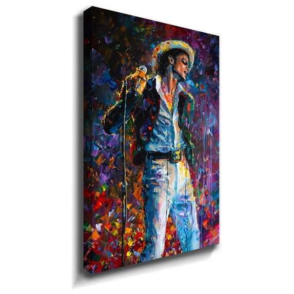 Music Wall Art Pop King On Stage Muisic Room Decor Poster Music Canvas Art For Livingroom Bedroom Office