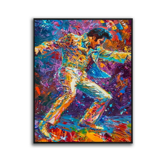 Music Wall Art The Hillbilly Cat Dancing Muisic Room Decor Poster Music Canvas Art For Livingroom Bedroom Office