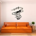 thumbnail image 1 of Music Wall Decal Rocking Trumpet Silhouette with Musical Notes Bedroom Wall Decal for Boys Instrument Cute Themed Room Décor - Size: 27 In x 30 In, 1 of 5