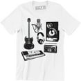 thumbnail image 1 of Music Weapon of Choice Musicians Favorite Tool Men's T-Shirt, 1 of 4
