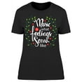 thumbnail image 1 of Music, What Feelings Sound Like T-Shirt Women -Image by Shutterstock, Female Large, 1 of 2