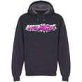 thumbnail image 1 of Music Word Graffity Style Hoodie Men -Image by Shutterstock, Male Medium, 1 of 2