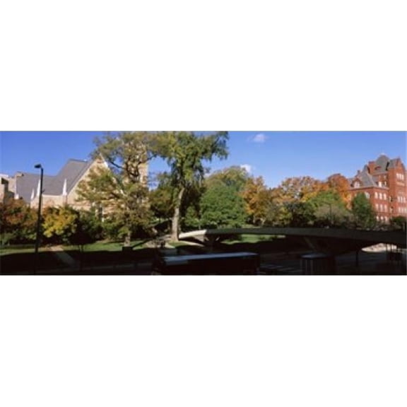 Music and Science Hall, Park Street, University of Wisconsin, Madison, Dane County, Wisconsin, USA Poster Print (36 x 13)
