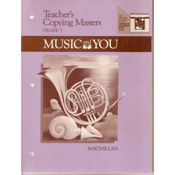 Pre-Owned Music and You Grade 5 (Teacher's Copying Masters) Paperback