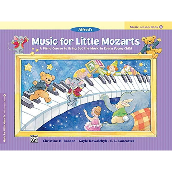 Pre-Owned Music for Little Mozarts Music Lesson Book, Bk 4: A Piano Course to Bring Out the Music in Every Young Child (Paperback) 0739006509 9780739006504