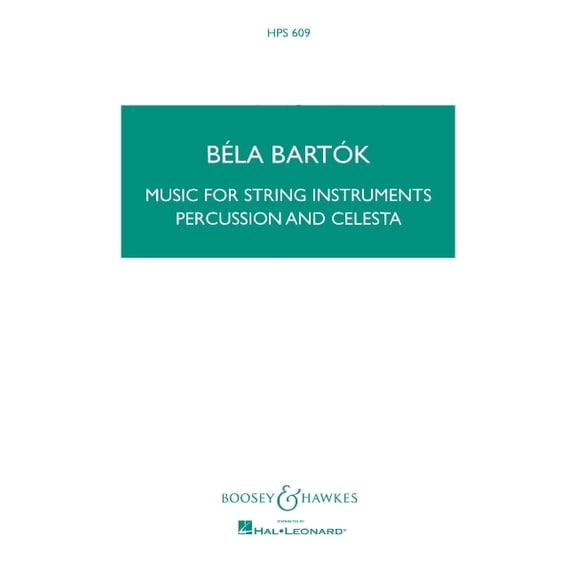 Music for String Instruments, Percussion and Celesta, (Paperback)