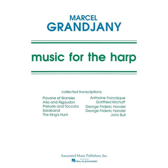 Music for the Harp Music of Various Composers Arr by Grandjany, (Paperback)