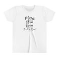 thumbnail image 1 of Music is My Sport Youth Tee, Classic Crew Neck T-Shirt, 1 of 2