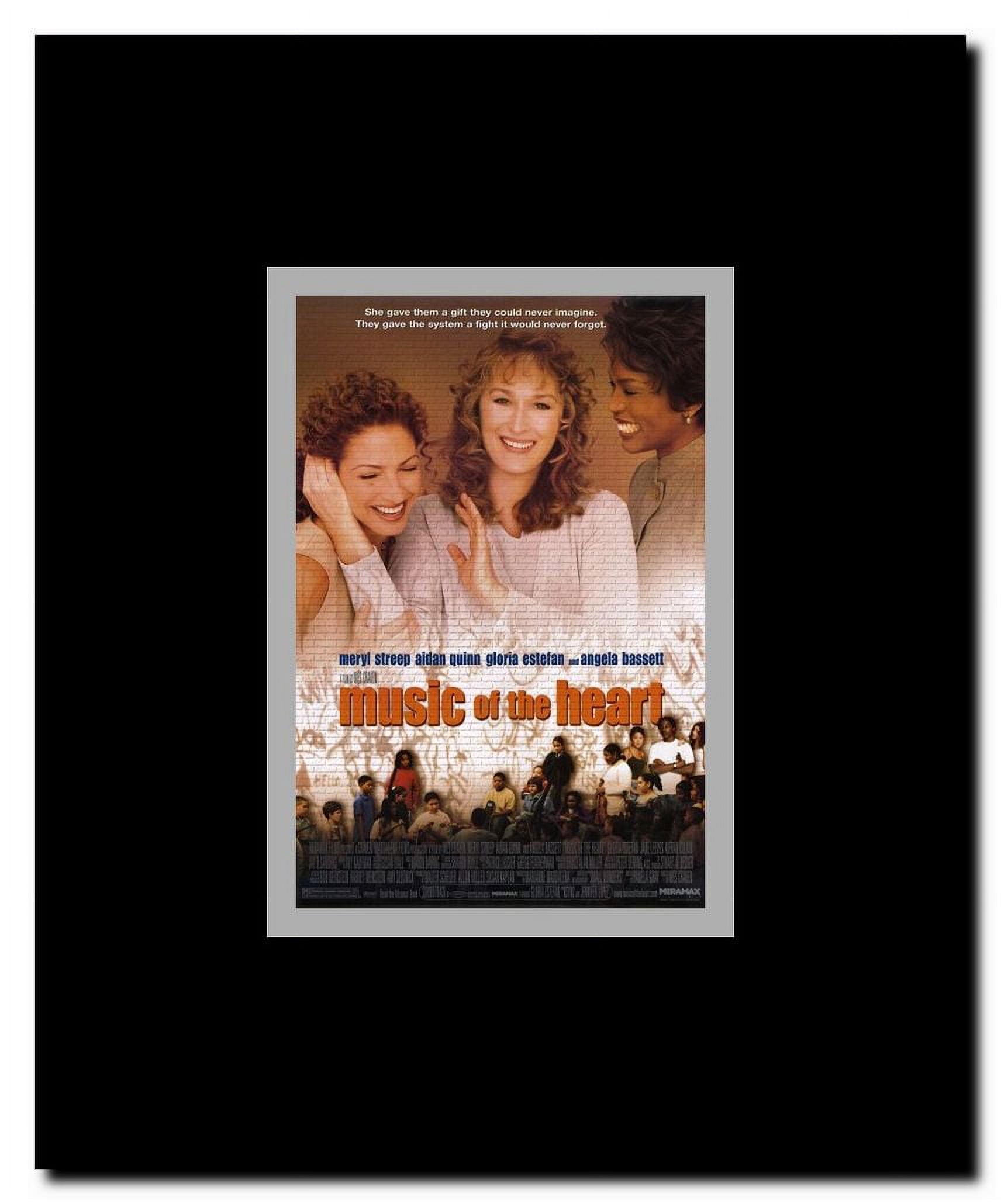 Music of the Heart Framed Movie Poster