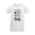 thumbnail image 1 of Music's Life Rock Doodle Graphic Tee Men's -Image by Shutterstock, 1 of 2