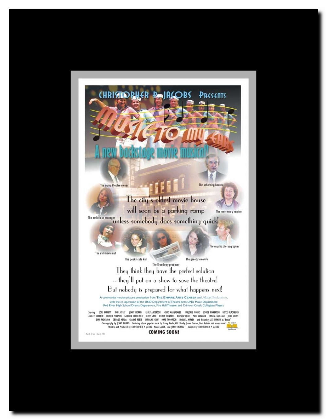 Music to My Ears Framed Movie Poster