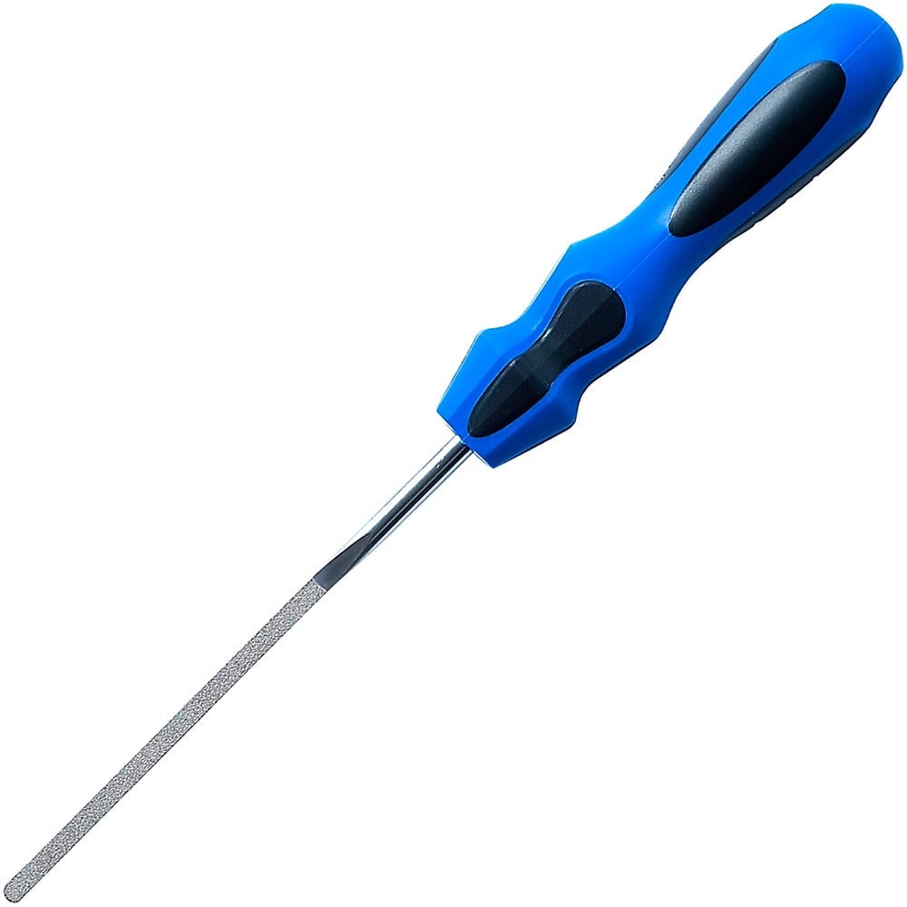 MusicNomad MN830 Diamond Coated Guitar Fret End Dressing File (E-File), Luthier & Tech Tool for Fret Sprout, Sharp Ends & Deburring