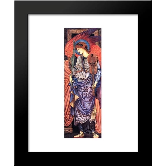 Musical Angels 20x24 Framed Art Print by Edward Burne-Jones