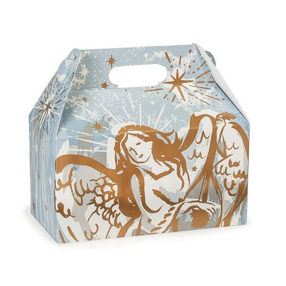 Musical Angels Gable Boxes 9-1/2 x 5 x 5"