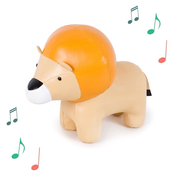 Musical Animals - Jackson the Lion Pull-String Music Box Plush Toy for Babies and Toddlers