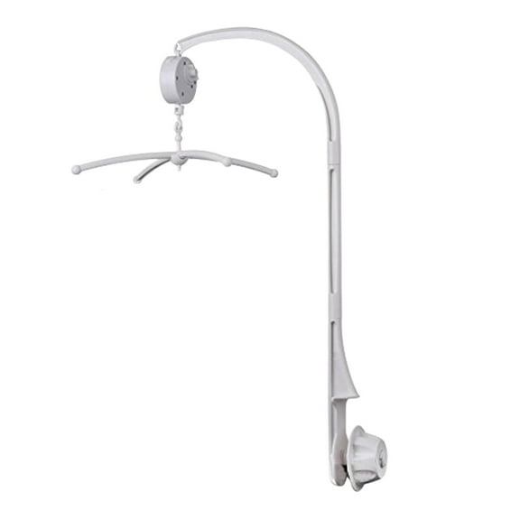 Musical Baby Crib Mobile For Kids Bed Bell Toy Holder Arm Bracket & Wind Up Music Box