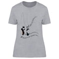 thumbnail image 1 of Musical Ballet Legs T-Shirt Women -Image by Shutterstock, Female x-Large, 1 of 2