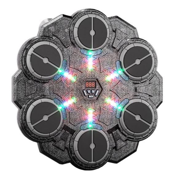 Musical Boxing Machine 9 Speed Wall Strike Musical With Light For Home Door Home Gym Training Exercise Fitness And Indoor Use