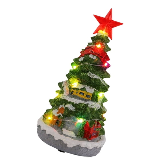 Musical Christmas Tree Lighted Christmas Tree Music Box Christmas Ornament