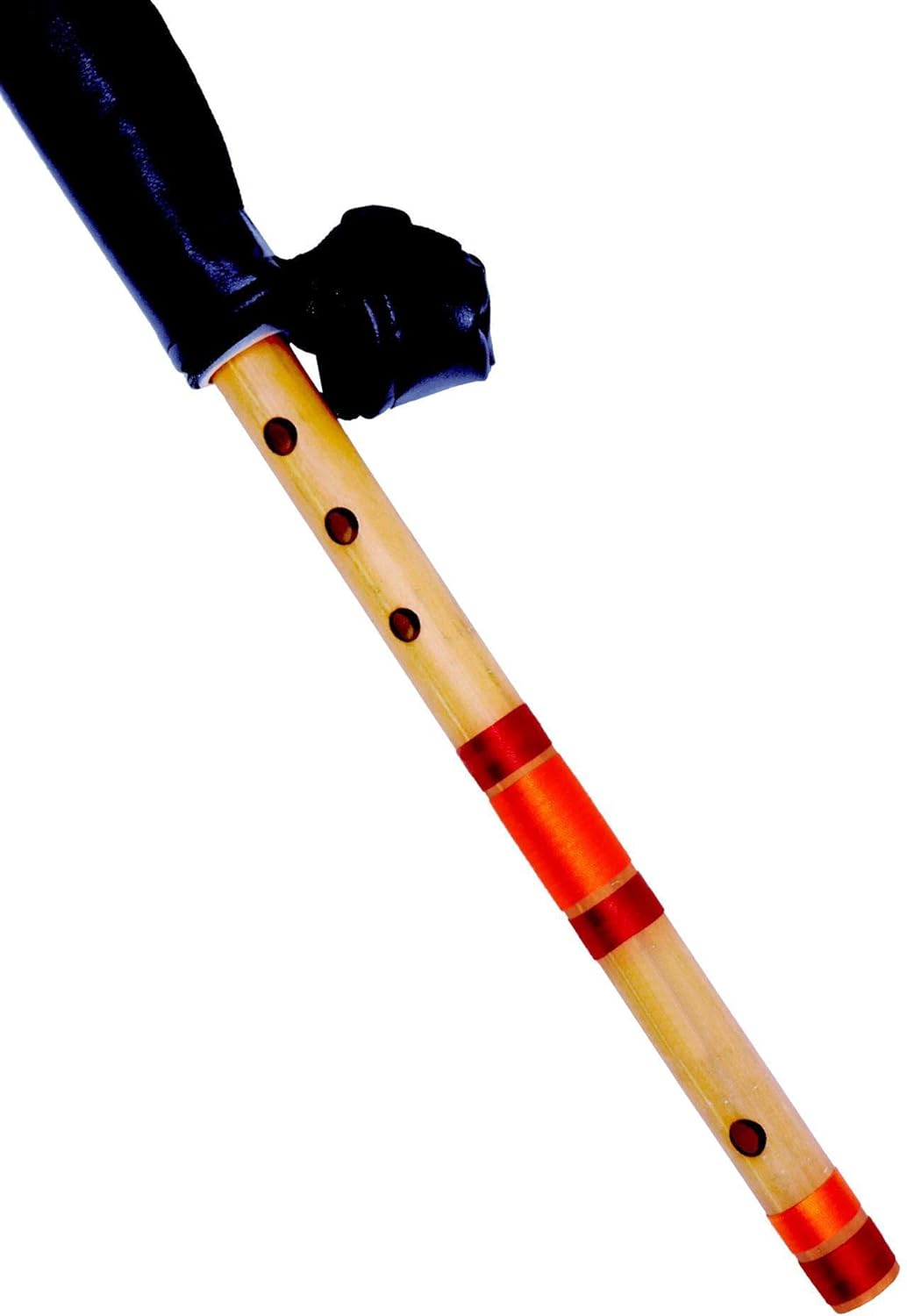 Musical Combo Flutes E Natural (15 Inch) & FF (21 Inch) Bamboo Flute Bansuri with Flute Carry Bag Free By Indian Collectible