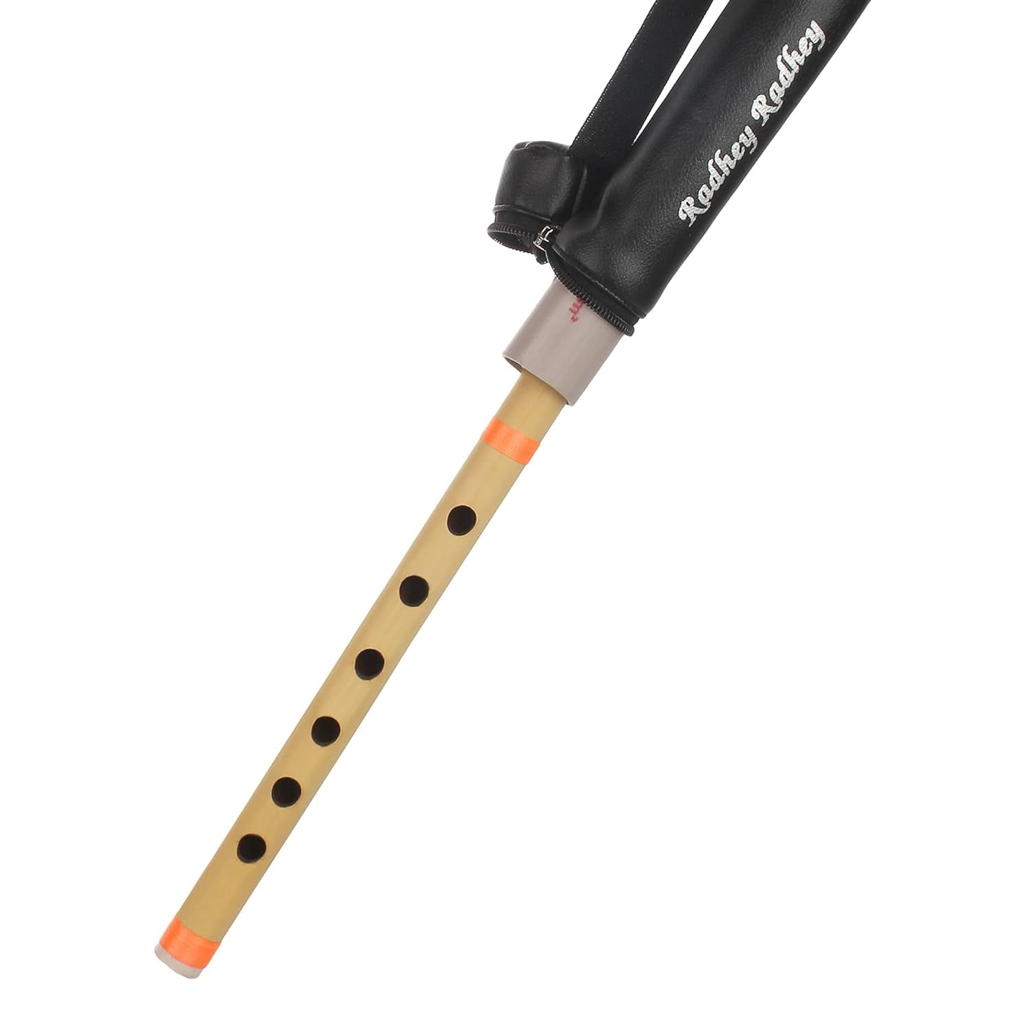 Musical Combo Flutes A Tune 6 Hole (16 Inch) & C Natural Regular 7 Hole (19 Inch) Bamboo Flute Bansuri with Flute Carry Bag Free (English Note) By Indian Collectible