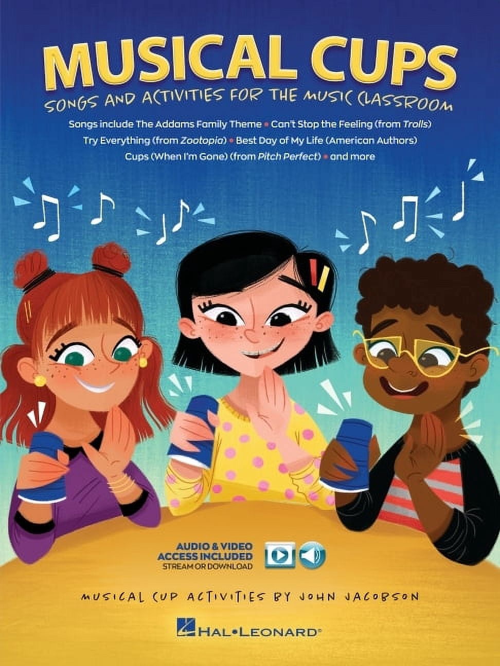 Musical Cups Song and Activities for the Music Classroom Rhythm Learning with Fun Cup Games 10 Engaging Songs Online Aud, (Paperback)