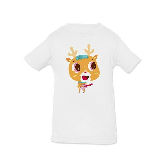 Musical Deer T-Shirt Infant -Image by Shutterstock,  24 Months