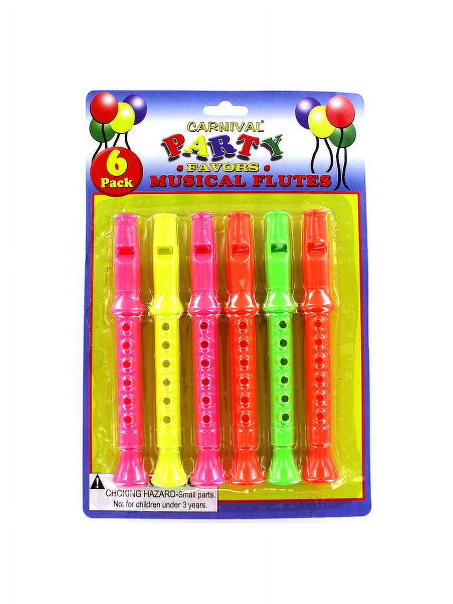 Musical Flute Party Favors, 24 Count