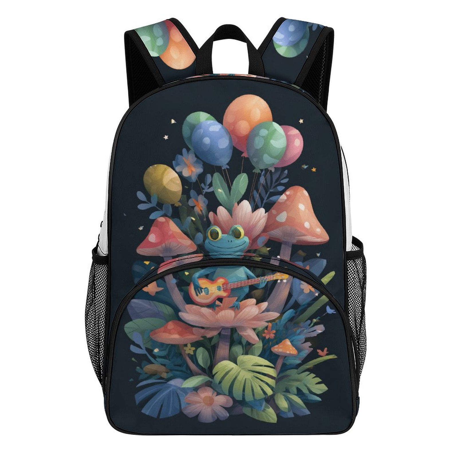 Musical Frog Mushroom Balloons Flowers Backpacks for Backpack for ...