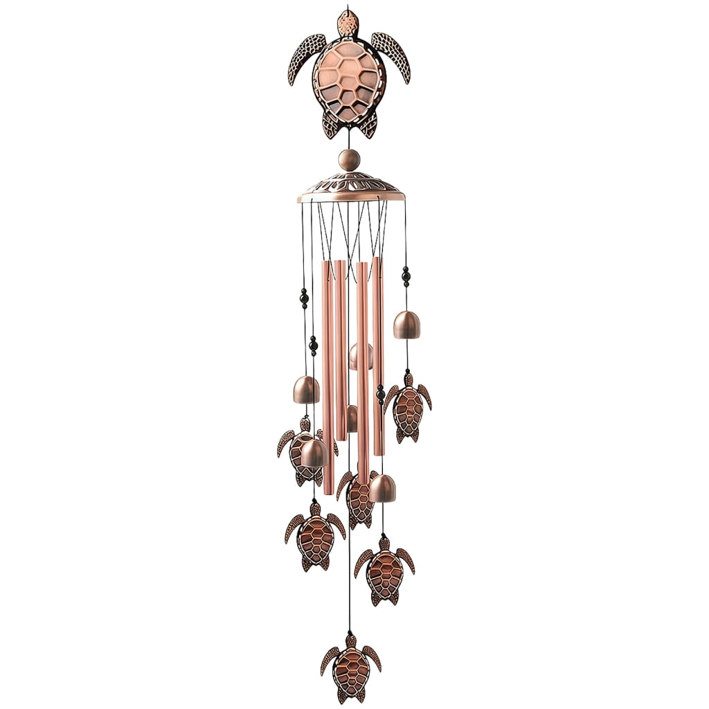 Musical Garden Wind Chimes Crafted From Weather Metal Enhances Outdoor Spaces Beautifully For Porch Or Yard